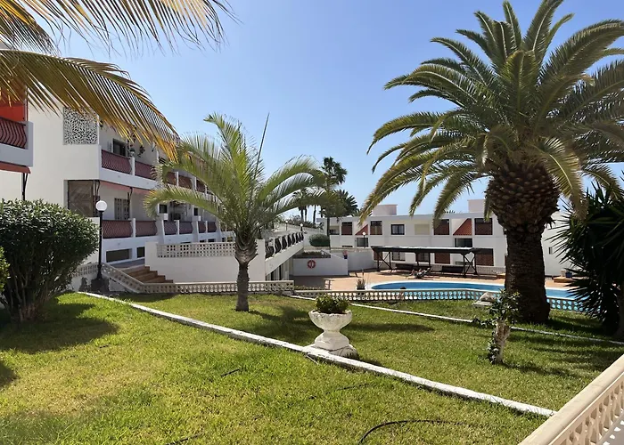 Vera Mar 5a - Primera Linea Con Piscina Y Parking Apartament Arona (Tenerife)